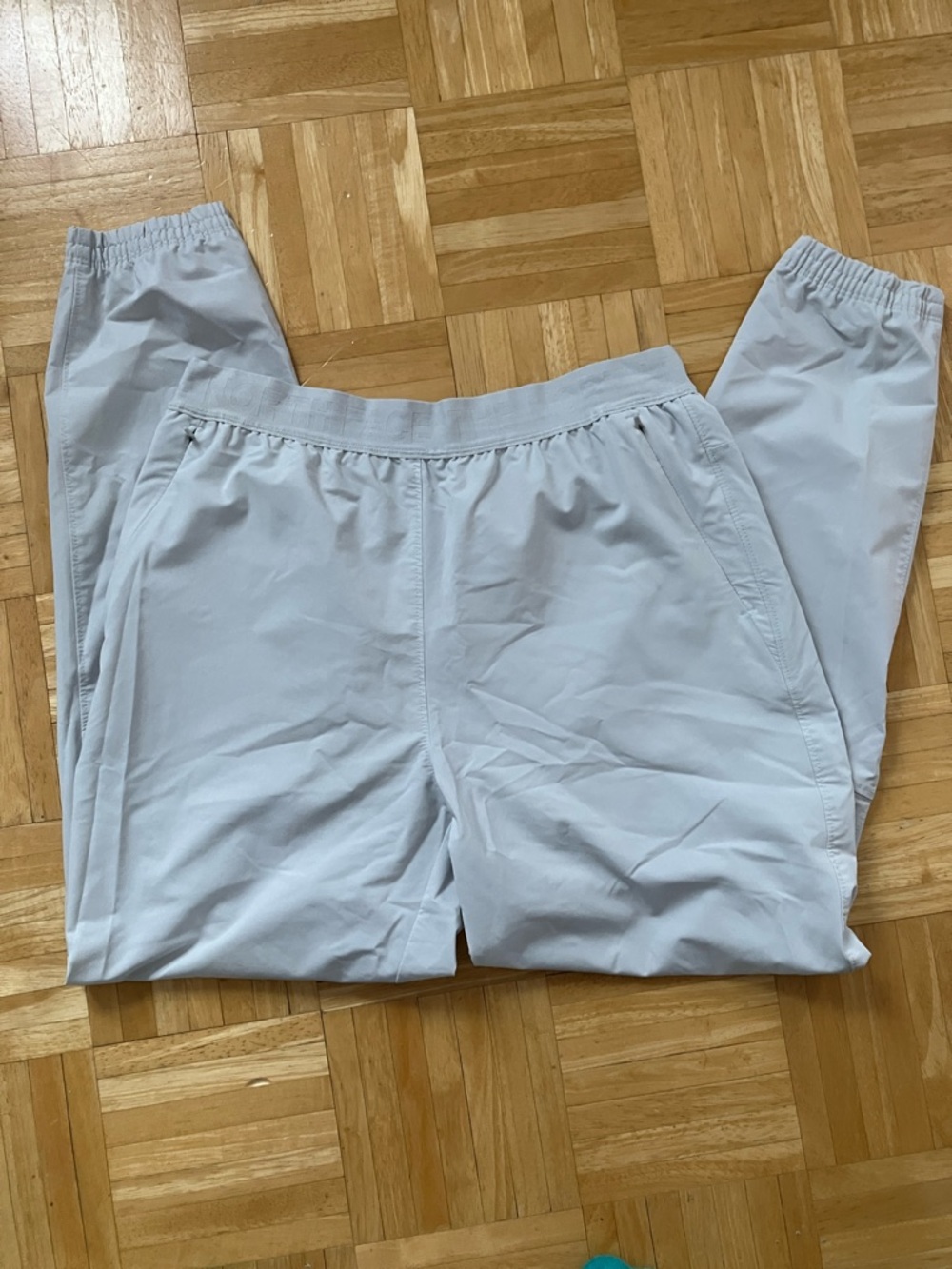 The North Face running hiking pants with elastic at ankle EUC M